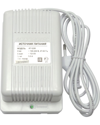 AT-12/50 (белый). Блок питания стабилизированный. AccordTec в Каменске-Уральском