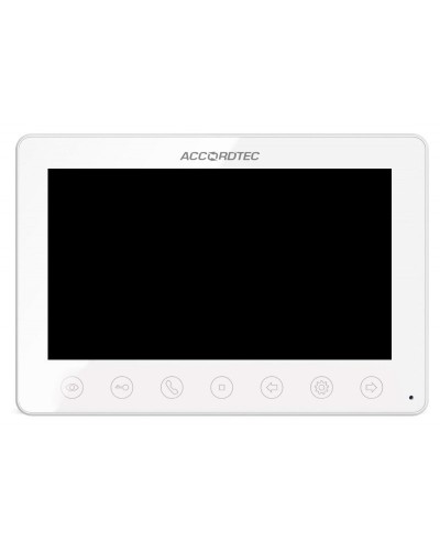 AT-VD751C/M/SD WH. Монитор домофона цветной с функцией «свободные руки». AccordTec в Каменске-Уральском