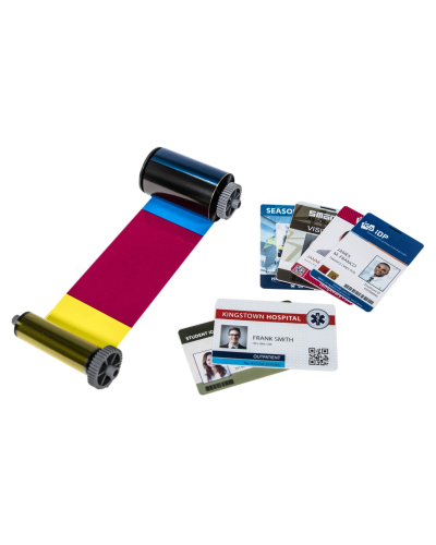 ASOL-YMCKO250. Лента полноцветная с черной панелью и оверлеем (YMCKO) с чистящим роликом. Advent SOLID в Каменске-Уральском
