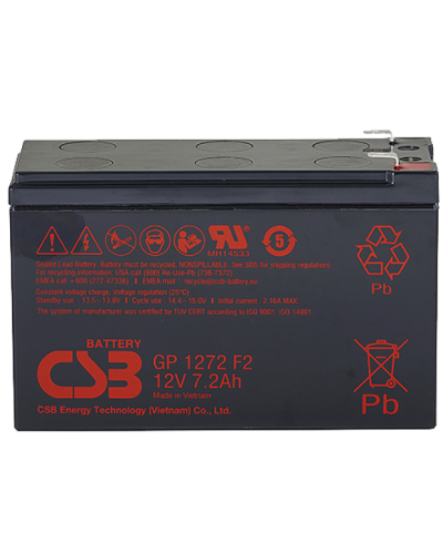 CSB GP 1272 F2. Аккумулятор герметичный свинцово-кислотный. CSB в Каменске-Уральском