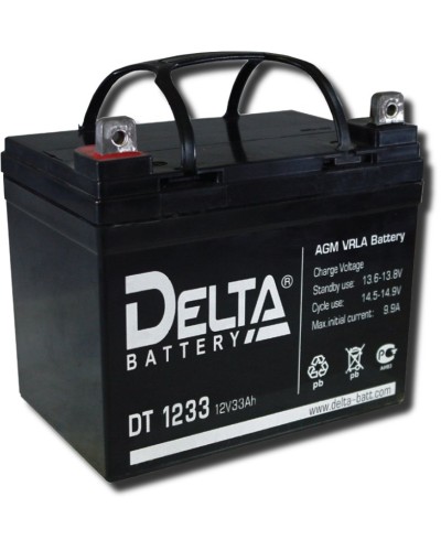 Delta DT 1233. Аккумулятор герметичный свинцово-кислотный. Delta в Каменске-Уральском