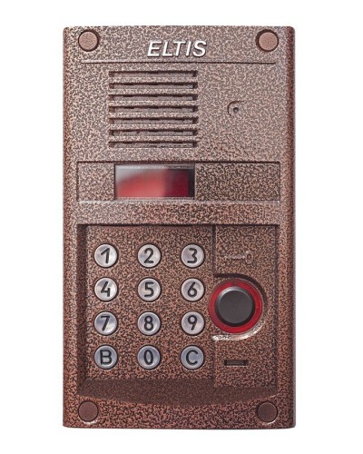 DP300-RDC24 (медь). Блок вызова домофона. ELTIS в Каменске-Уральском