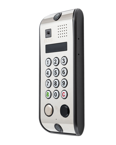 ELTIS DP5000.B2-KFDC43/нерж.полир. Вызывная панель подъездного видеодомофона. ELTIS в Каменске-Уральском