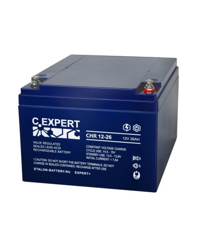 C.EXPERT CHR 12-26. Аккумулятор герметичный свинцово-кислотный. EXPERT в Каменске-Уральском