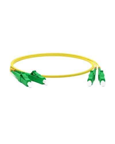 FC-D2-9-LC/AR-LC/AR-H-3M-LSZH-YL. Патч-корд волоконно-оптический одномодовый. Hyperline в Каменске-Уральском