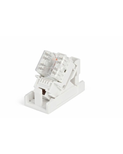 SIP2K-C5E-M45-22.5. Вставка 45х22,5 с наклонным модулем RJ-45 категории 5е. Hyperline в Каменске-Уральском