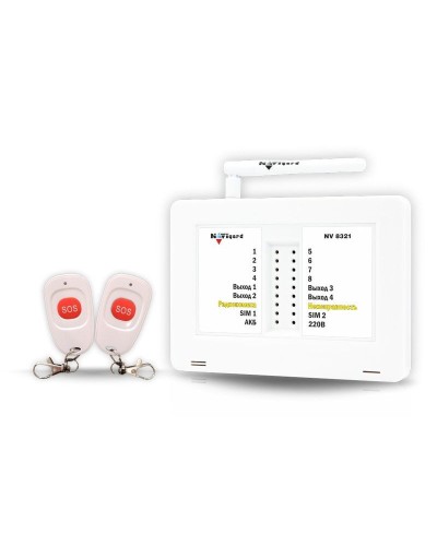 NV 8321ТК. GSM комплект тревожной сигнализации. NAVIgard в Каменске-Уральском