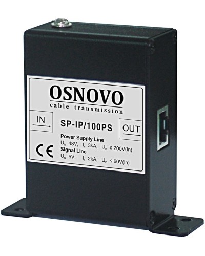 SP-IP/100PS. Устройство грозозащиты цепей Ethernet. OSNOVO в Каменске-Уральском