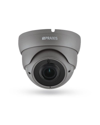 PE-7142IP 2.8-12 A/SD. Видеокамера IP купольная. Praxis в Каменске-Уральском