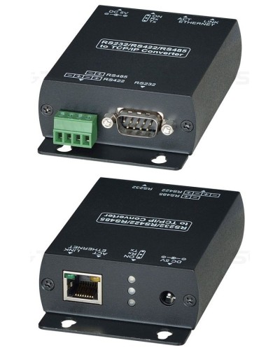 RS007. Преобразователь интерфейса RS485/RS422/RS232 в Ethernet. SC&T в Каменске-Уральском