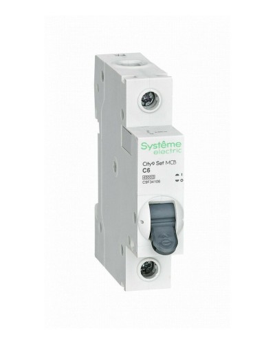 City9 Set 1P 6А 4.5kA С (C9F34106). Автоматический выключатель. Systeme Electric в Каменске-Уральском
