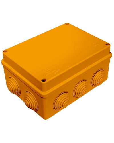 Коробка JBS150 150х110х70, 10 вых., 3P (0,15…2,5мм²) (43009HF): Коробка монтажная, огнестойкая, без галогена в Каменске-Уральском