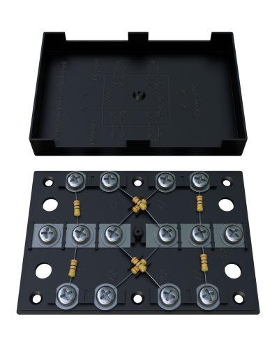 KRA-4 75 Om black (MEC42102). Коробка на 4 абонента. МЭК-Электрика в Каменске-Уральском