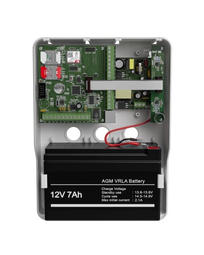 Mega v.5 LTE в корпусе (под АКБ 1,2-7 Ач с БРП 12V 2,5А). Панель охранная радиоканальная. Ритм в Каменске-Уральском